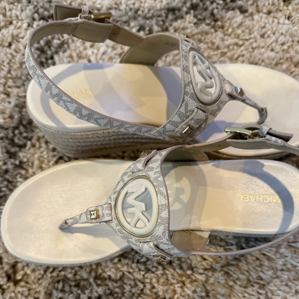 Michael Kors Wedge Shoes with Ankle Strap